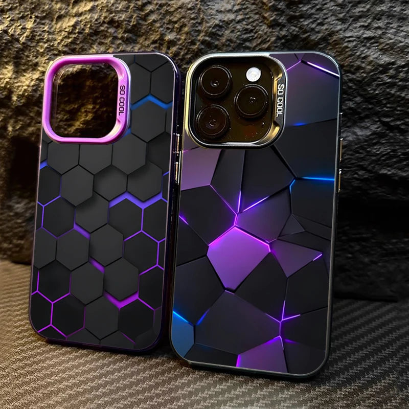 Fashion Honeycomb Building Block Phone Case