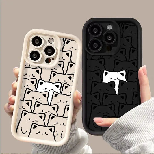 Cute Bear Full Protection Phone Case