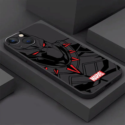 Spider Man Iron Man Venom Art Phone Case