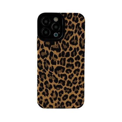 Brown Leopard Print Phone Case