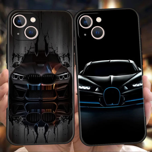 Cool Sports Black Car Phone Case