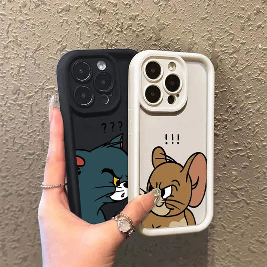 Tom And Jerry Question Mark Phone Case