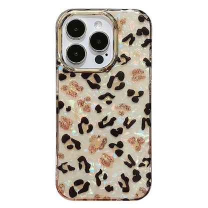 Luxury Leopard Print Glitter Phone Case