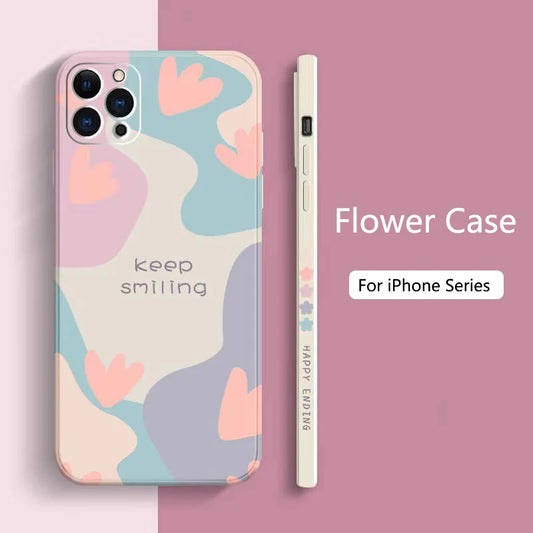 Cartoon Flower Phone Case