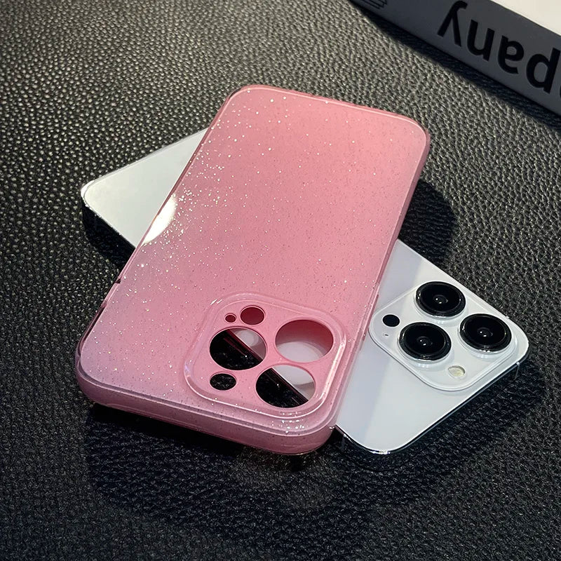 Glitter Bling Sequins Silicone Soft Phone Case