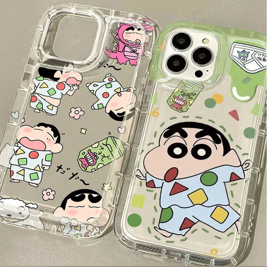 S-ShinChan Clear Phone Case