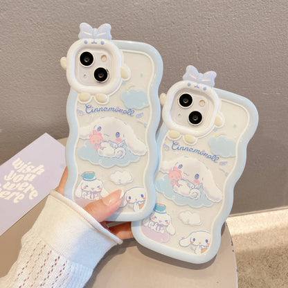 Sanrio Cinnamoroll With Bracelet Bracket Phone Case