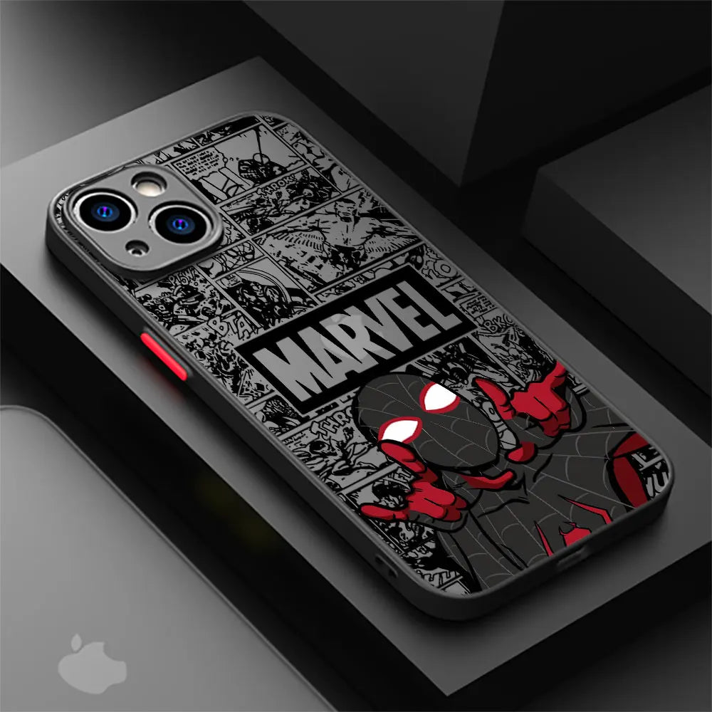 Marvel Cute Spiderman Hello Kitty Phone Case