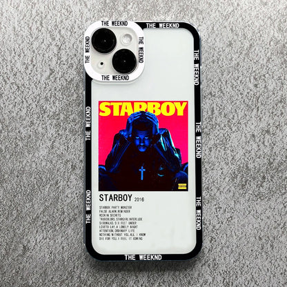 The Weeknd Minimalist Poster Phone Case