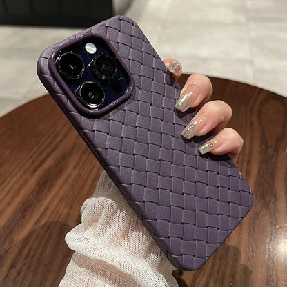 Luxury Woven Pattern Phone Case