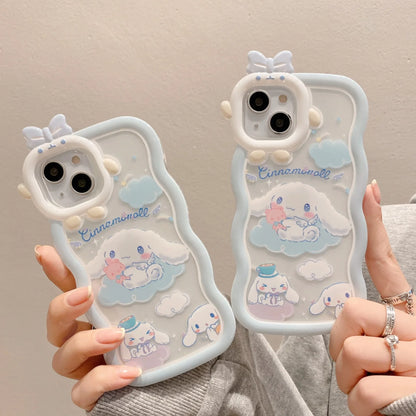 Sanrio Cinnamoroll With Bracelet Bracket Phone Case