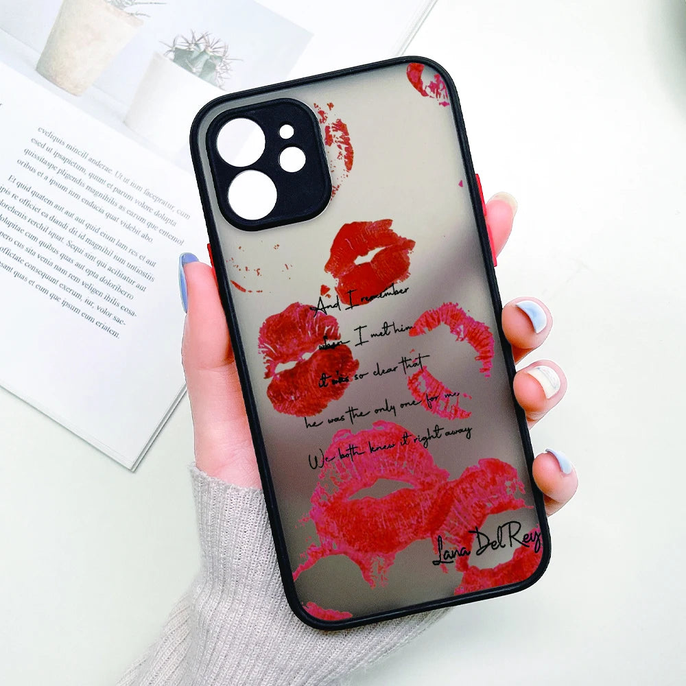 Translucent Floral Phone Case