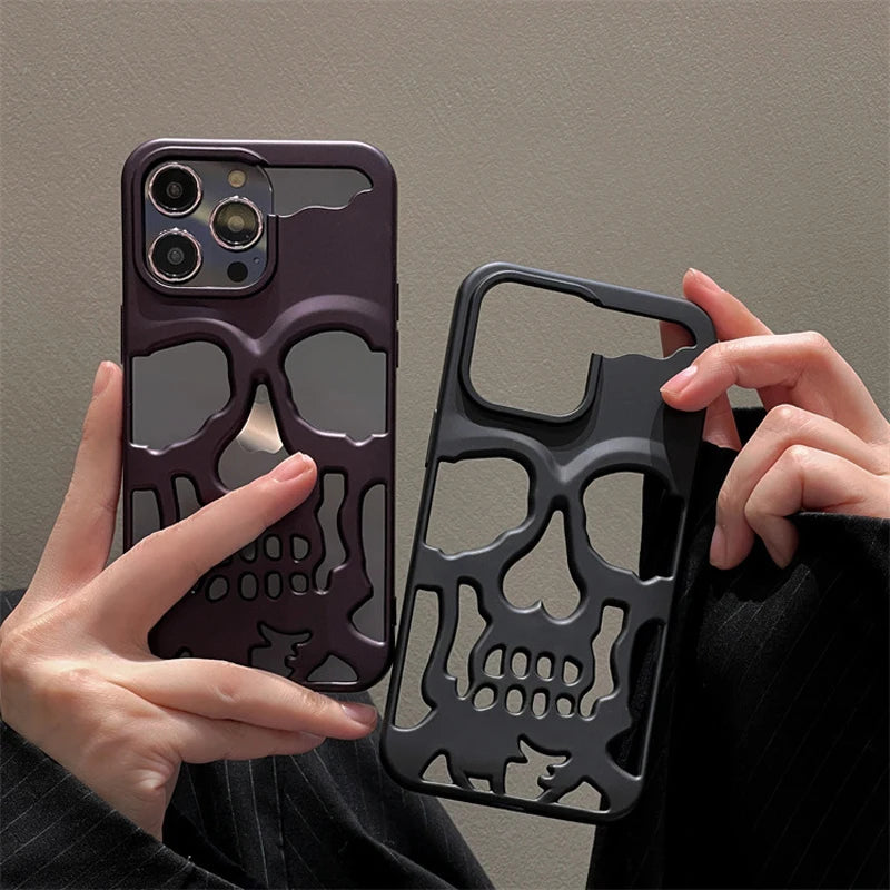 Luxury Skeleton Skull Phone Case