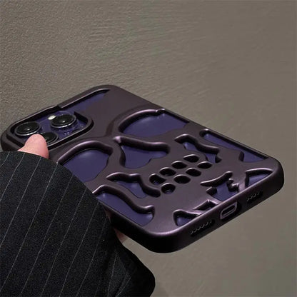 Luxury Skeleton Skull Phone Case