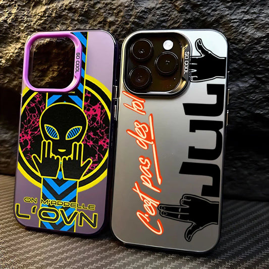 Rapper JuL C'est Pas Des Lol Phone Case