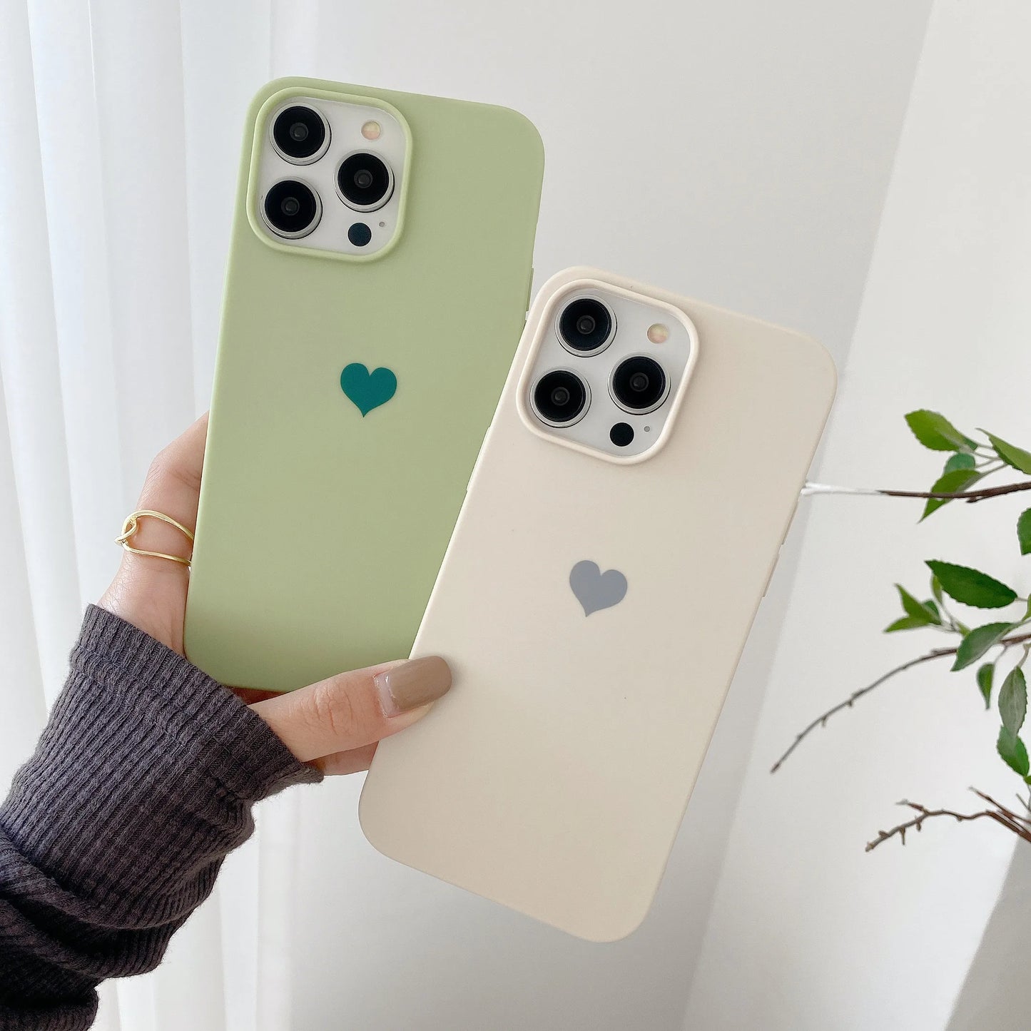 Love Heart Soft Phone Case