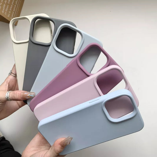 Simple and Luxurious Silicone Phone Case