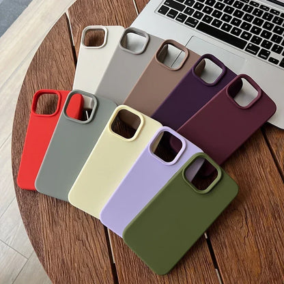 Original Dark Purple Liquid Silicone Phone Case