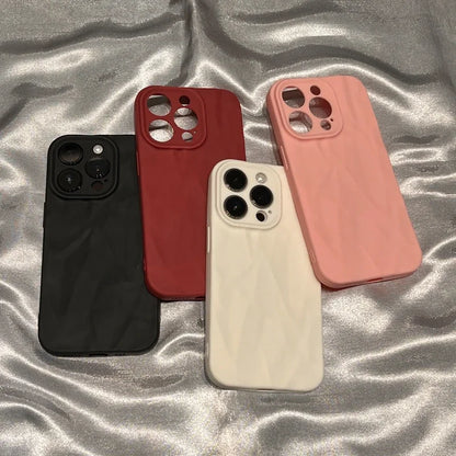 Soft Fold Pattern Phone Case