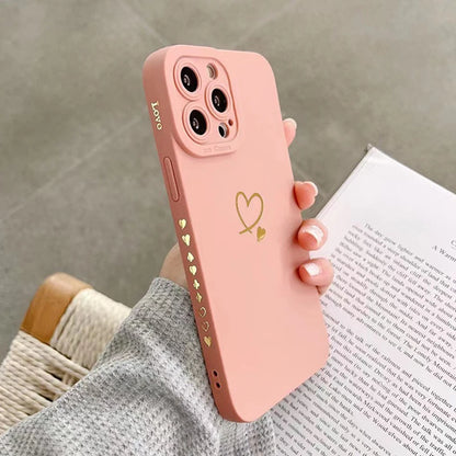 Colorful Love Heart Phone Case