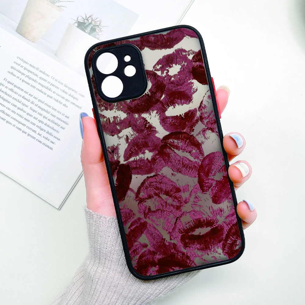 Translucent Floral Phone Case