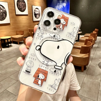 Snoopy Cute Cartoon With Magsafe Phone Case