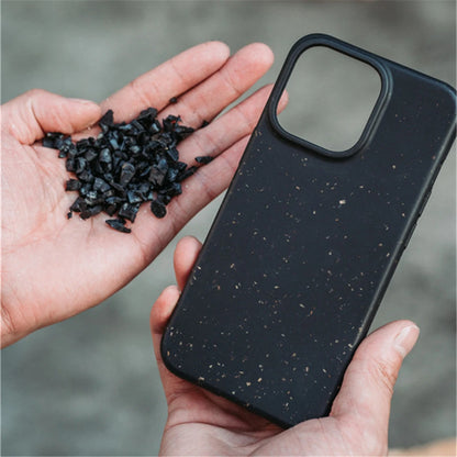 Shockproof Matte Wheat Straw Silicone Phone Case