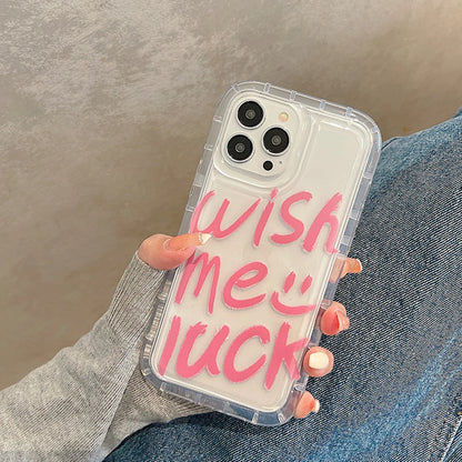 Wish Me Luck Phone Case