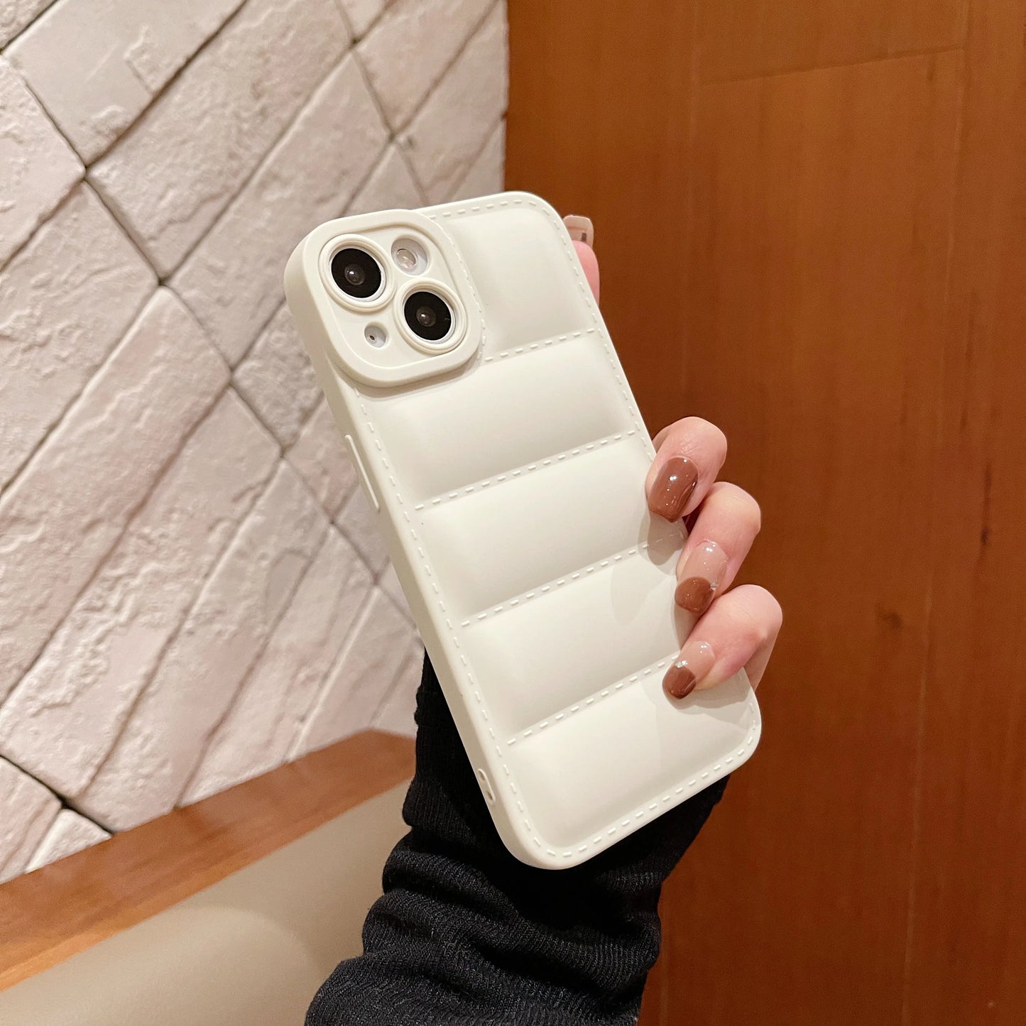 Modern Style Puffy Phone Case