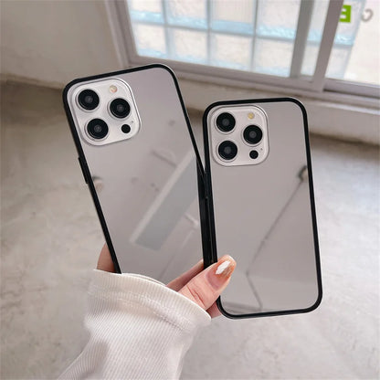 Black Edge Mirror Phone Case