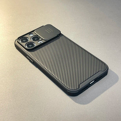 Slide Camera Lens Protection Magnetic Phone Case