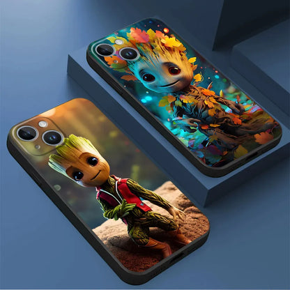 Luxurious Matte Marvel Armor Phone Case