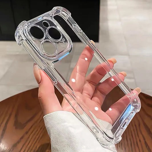 Luxury Shockproof Clear Phone Case