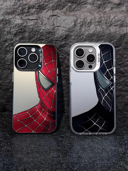 Luxury IMD Lens Circle Spider Man Cartoon Phone Case