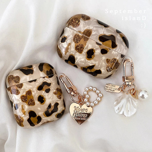 Leopard Girl Airpod Case