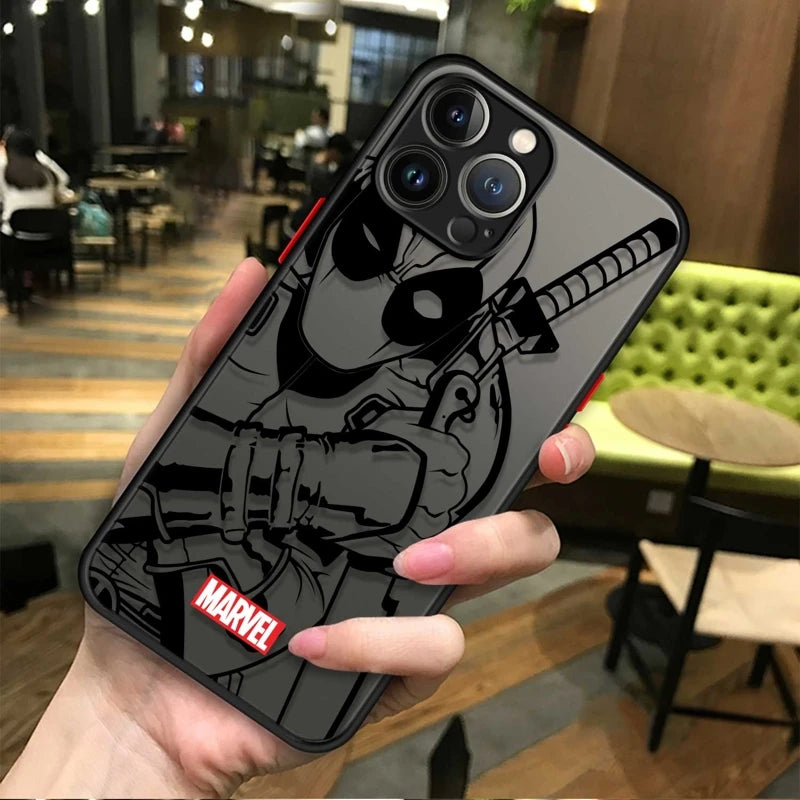 Marvel Groot Spider Iron Man Phone Case