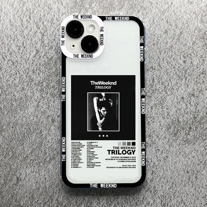 The Weeknd Minimalist Poster Phone Case