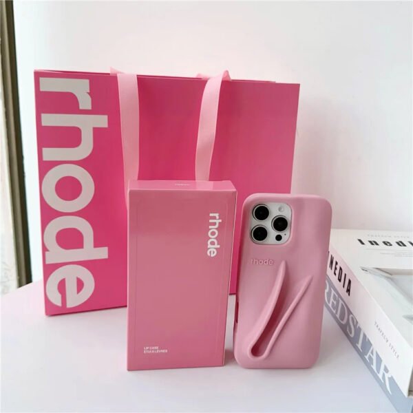Rhode with Lipstick Holder iPhone Case