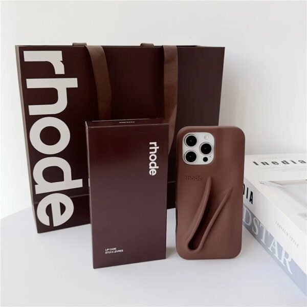 Rhode with Lipstick Holder iPhone Case